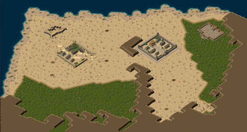 传奇地图素材高品质系列-黄沙土城-高清独立地砖-无缝封边|霏雪网络传奇技术学习站